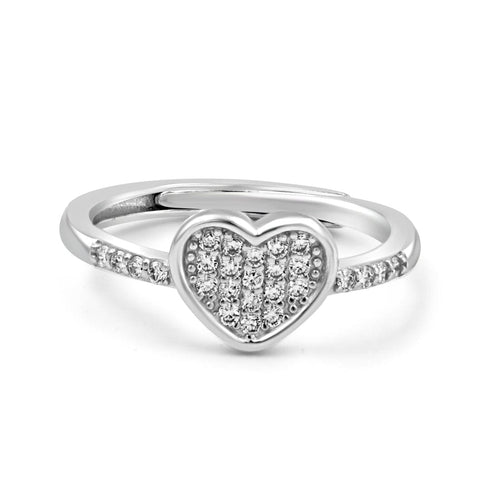 Zarkan Express Your Love Silver Ring