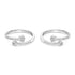 Zarkan Exceeding Excellence Silver Toe Rings