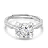 Zarkan 925 Silver Solitaire American Diamond Ring