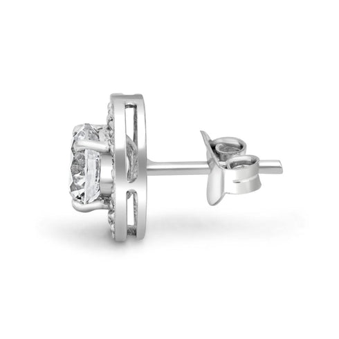 Zarkan Charming Royal Silver Studs