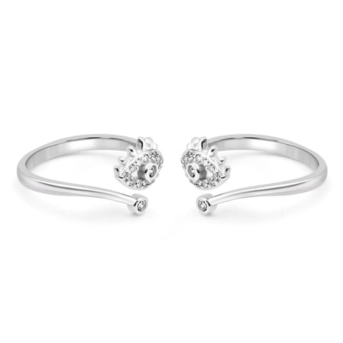 Zarkan The Enlightening Eye Silver Toe Rings