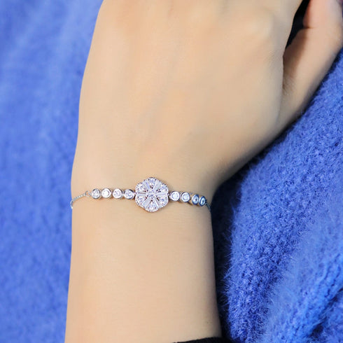 Zarkan Elegant Floral Style Bracelet