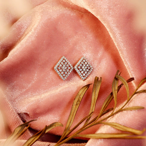 Zarkan Traditional Silver Studs