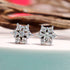 Zarkan Cute Flower Silver Studs