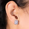 Zarkan Ice Pop Silver Studs