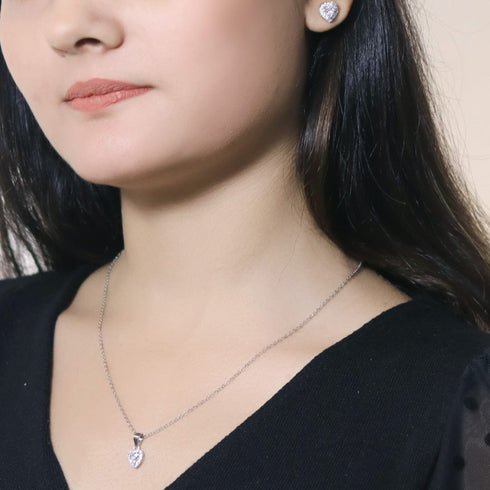 Zarkan The Adorable One Silver Jewelry Set