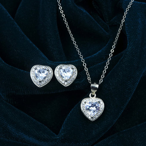 Zarkan The Adorable One Silver Jewelry Set