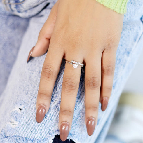 Zarkan Minimal Office Wear Silver Sterling Ring