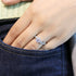 Zarkan Be With Me Silver Solitaire Ring