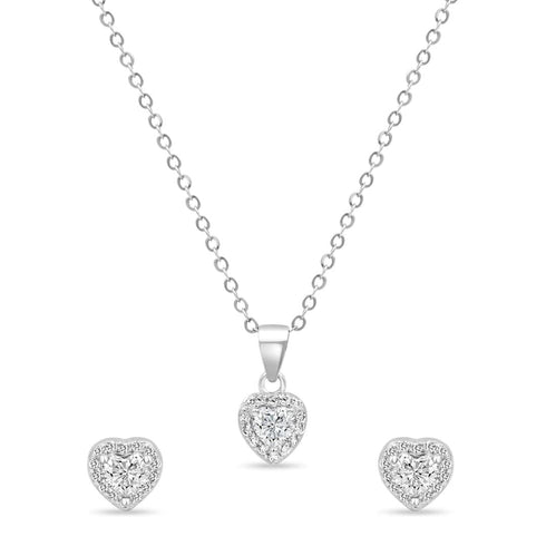 Zarkan The Adorable One Silver Jewelry Set