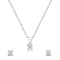 Zarkan Cross All Limits Silver Jewelry Set