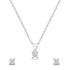 Zarkan Cross All Limits Silver Jewelry Set