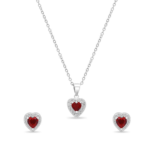 Zarkan The Lover's Gift Silver Jewelry Set