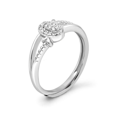 Zarkan Elegant Micro Style 925 Silver Ring