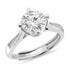 Zarkan 925 Silver Sweet Solitaire American Diamond Ring