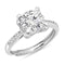 Zarkan 925 Silver Solitaire American Diamond Ring