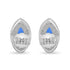 Zarkan Eye of The Queen Blue Silver Jewelry Set