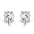 Zarkan Single Zircon Silver Studs