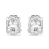 Zarkan Oval Omen Silver Studs