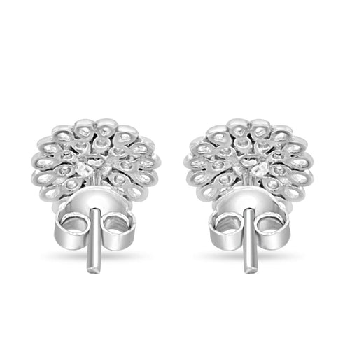 Zarkan Nature's Art Silver Jewelry Set