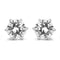 Zarkan Single Stone 925 Silver Earrings