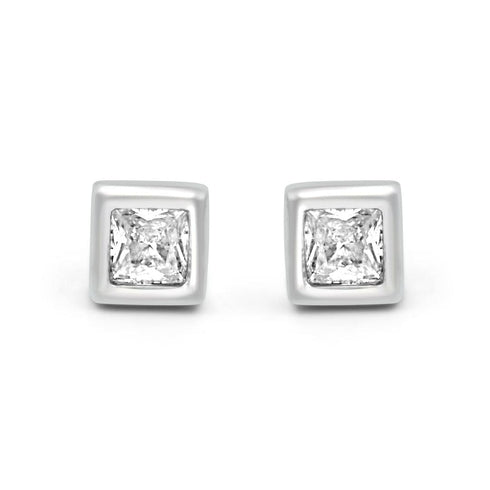 Zarkan Belle Box Silver Jewelry Set