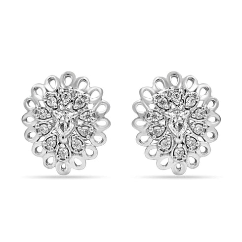 Zarkan Nature's Art Silver Jewelry Set