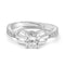 Zarkan Trident Silver Solitaire Ring