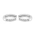 Zarkan Twinkling Hoop Silver Earrings