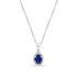 Zarkan Blue Vibe Silver Pendant
