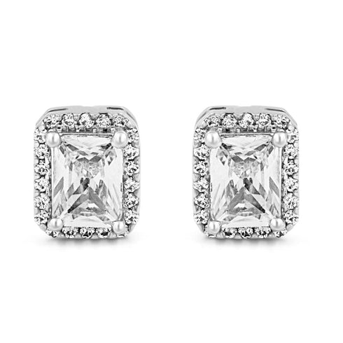 Zarkan Ice Pop Silver Studs