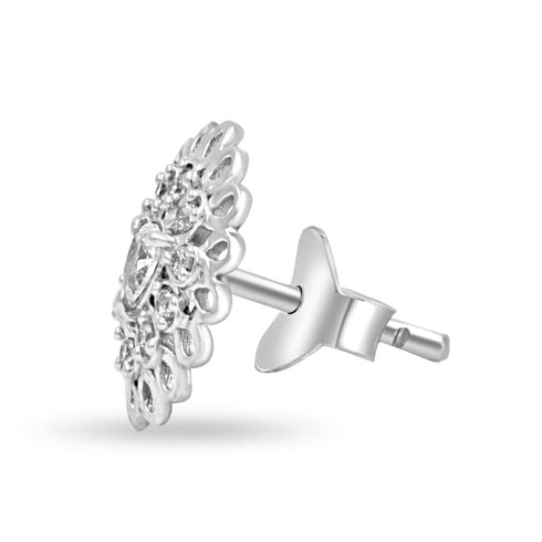 Zarkan Nature's Art Silver Jewelry Set