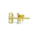 Zarkan Golden Star 925 Silver Studs