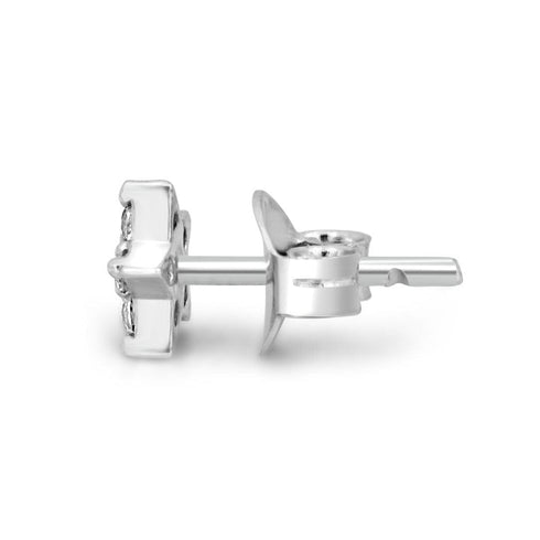 Zarkan Silver Star Studs