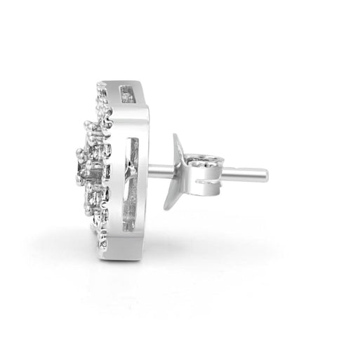 Zarkan Poppins Silver Studs