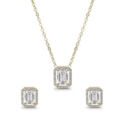 Zarkan Gold Feel The Beauty Jewelry Set