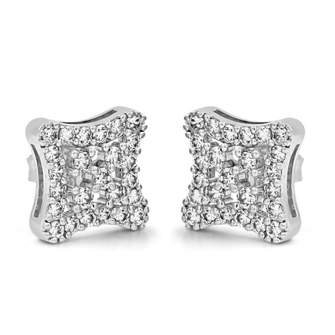 Zarkan Poppins Silver Studs