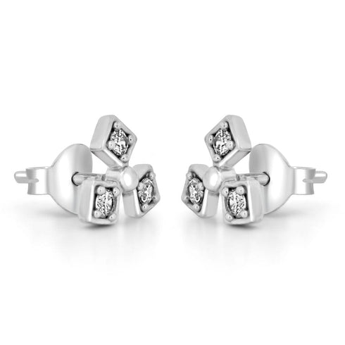 Zarkan Trio Trip Silver Studs