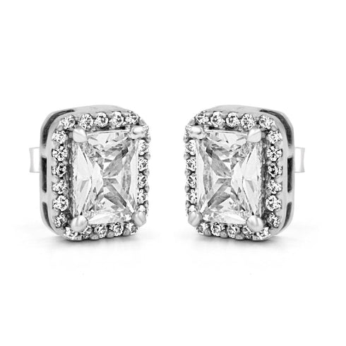 Zarkan Ice Pop Silver Studs