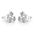 Zarkan Trio Trip Silver Studs