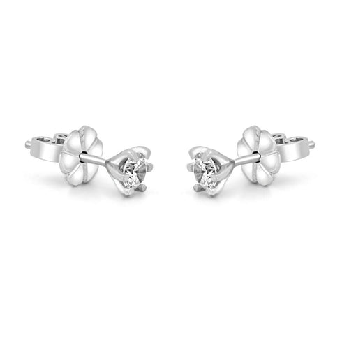 Zarkan Wizard Stone Silver Studs