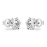 Zarkan Single Stone 925 Silver Earrings