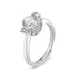 Zarkan Stand Out Silver Solitaire Ring