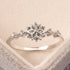 Hallmark Silver Elegant Zirconia Ring Best For Party