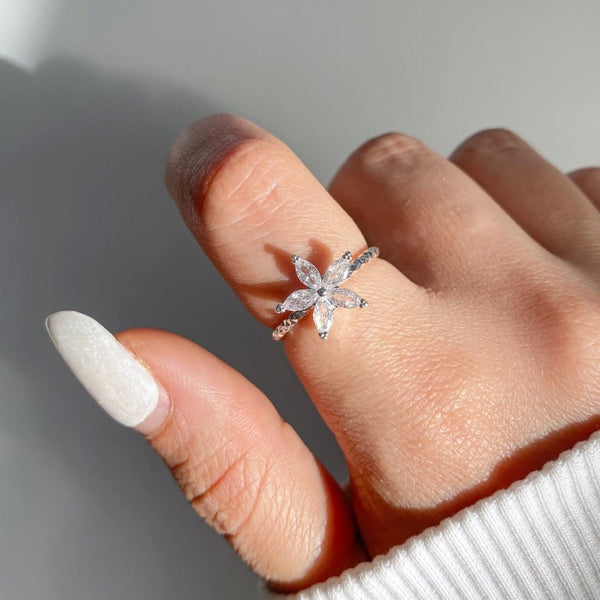 Hallmark Silver Blossom Elegance Ring