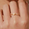 Hallmark Silver Simple Geometric Adjustable Open Ring For Women's Everyday ,Office Wear