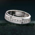 Hallmarked Silver Ring With Classic Diamond for Men