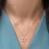 Hallmark Silver Twinkle Star Necklace