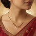 Hallmark Silver Gold Plated Infinity Love Mangalsutra