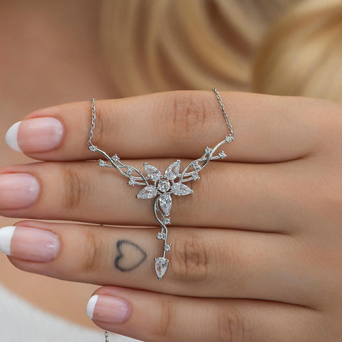 Hallmark Silver Celestial Spark Pendant